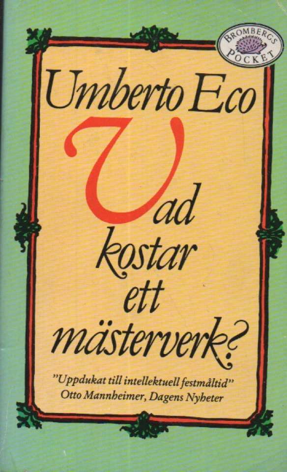Vad kostar ett mästerverk?