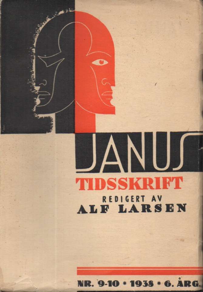 Janus tidsskrift nr. 9-10 1938, 6 .årg. – Med: Brever til en ung dikter av Rainer Maria Rielke