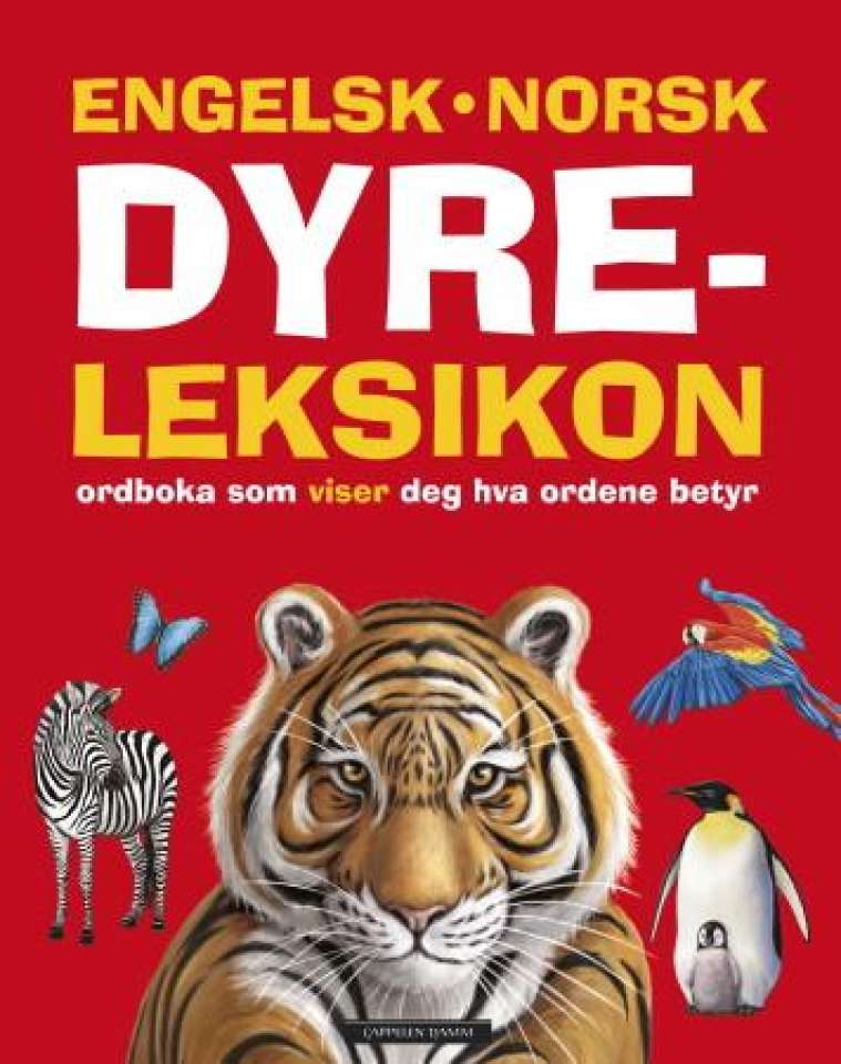 Engelsk-norsk dyreleksikon