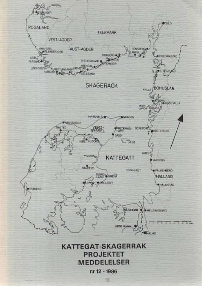 Kattegat–Skagerrak prosjektet meddelelser nr. 12 1986