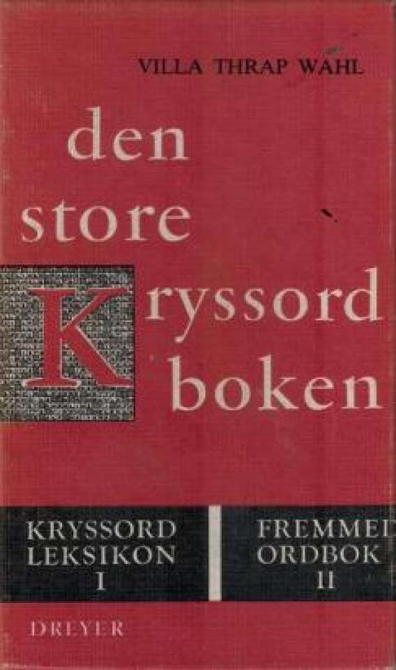 Den store Kryssordboken