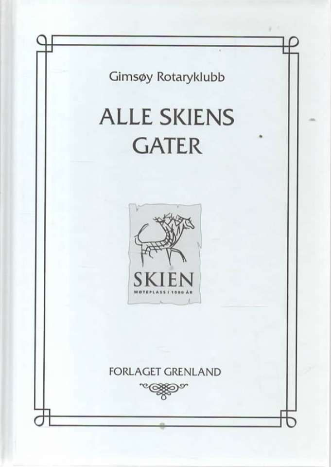 Alle Skiens gater