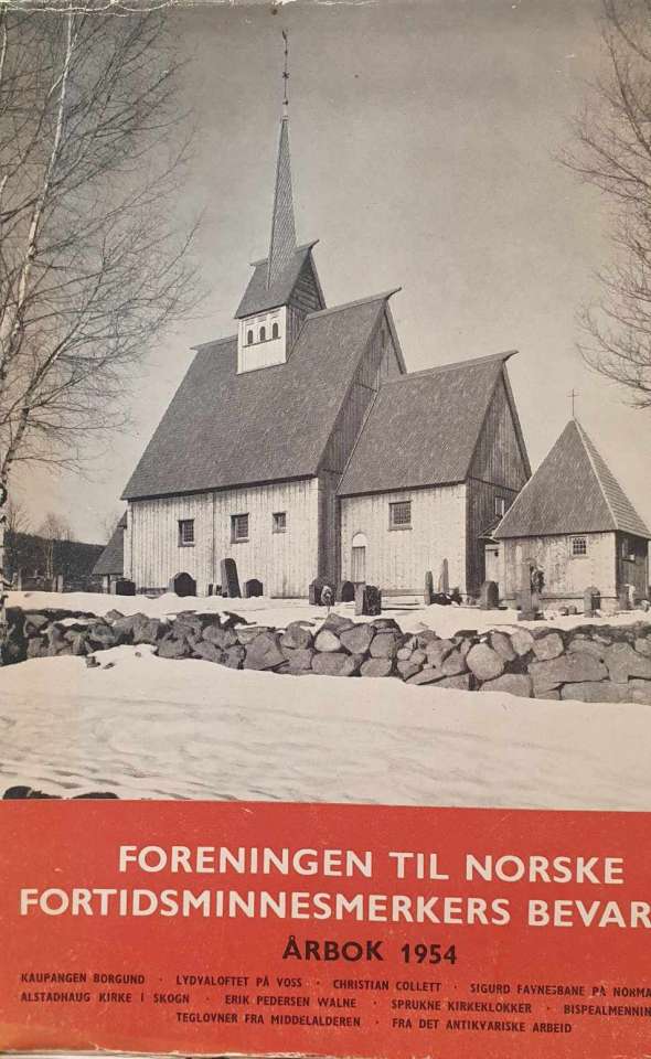 Foreningen til Norske Fortidsminnesmerkers bevaring årbok 1954