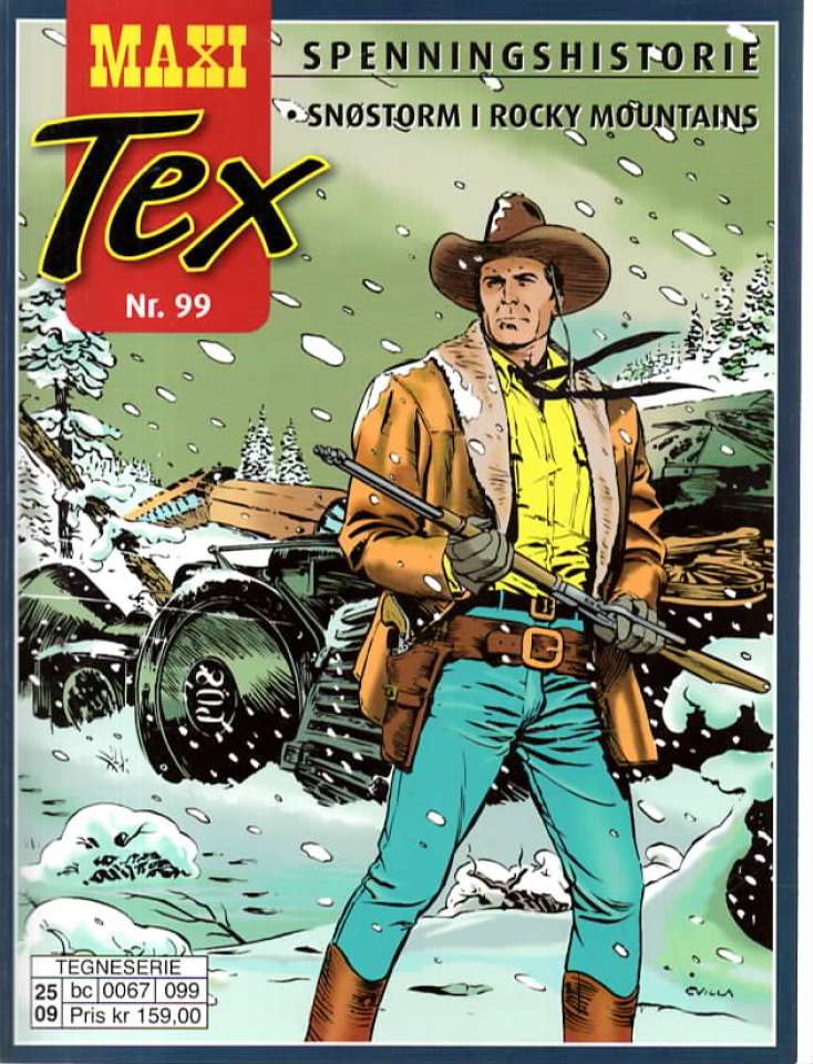 Tex Maxi – snøstorm i Rocky Mountains