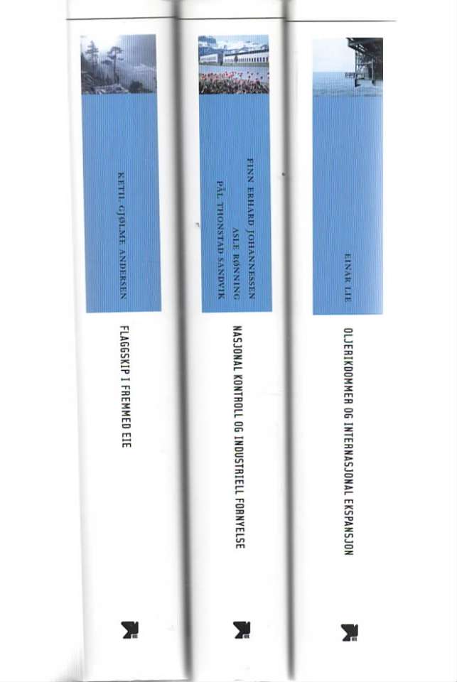 Hydros historie 1905 - 2005. Bind I-III. Bd. I: Flaggskip i fremmed eie. Bd. II: Nasjonal kontroll og industriell fornyelse. Bd. III: Oljerikdommer og internasjonal ekspansjon.