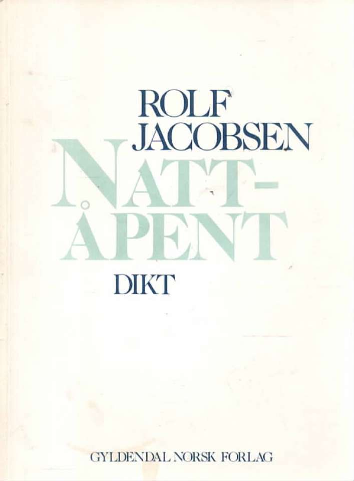 Nattåpent – Dikt