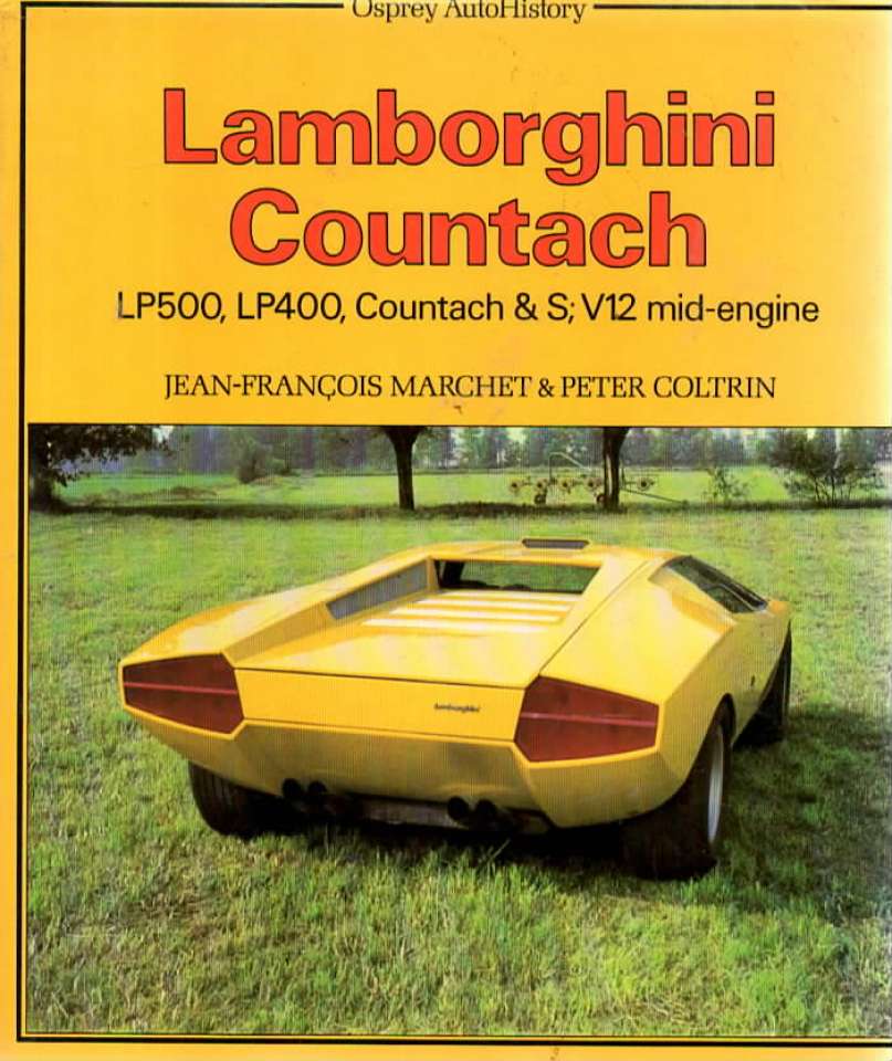 Lamborghini Countach LP500, LP400, Countach & S, V12 mid-engine