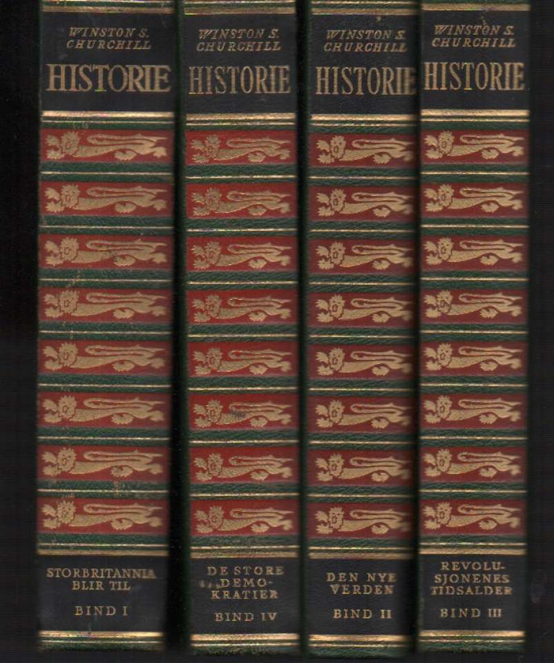 Historie – Sagaen om de engelsktalende nasjoner bind I-IV