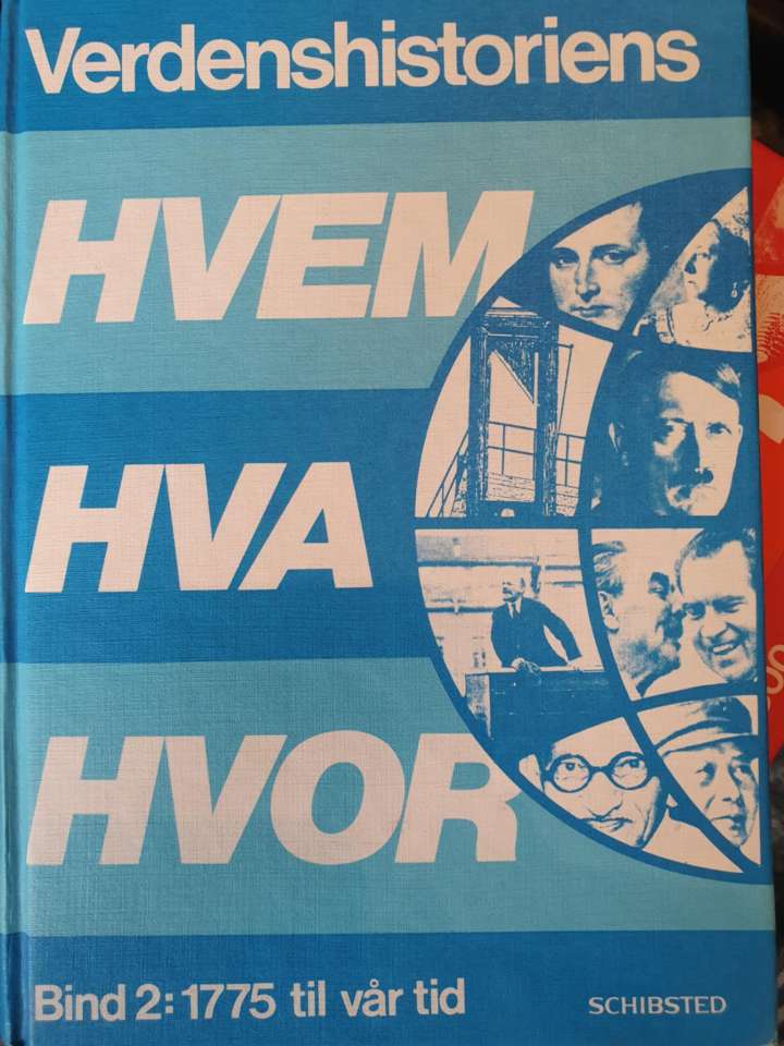 Verdenshistoriens Hvem Hva Hvor bind 1 
