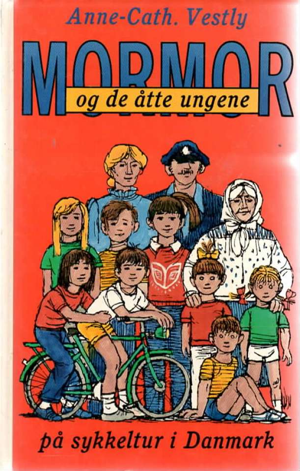 Mormor og de åtte ungene på sykkeltur i Danmark