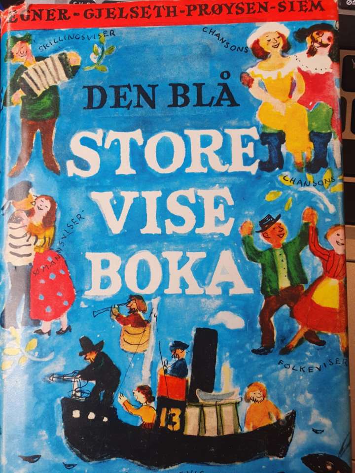 Den blå store viseboka