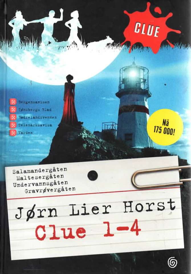 Clue 1-4 Salamandergåten Maltesergåten, Undervannsbåten, Gravrøvergåten