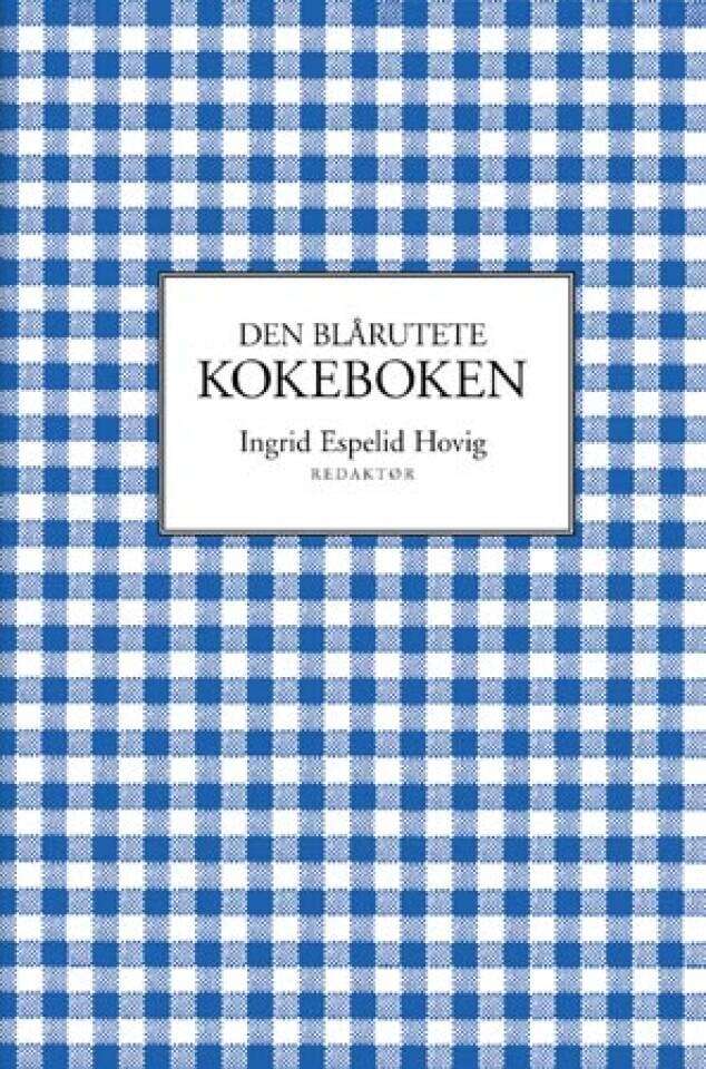 Den blårutete kokeboken