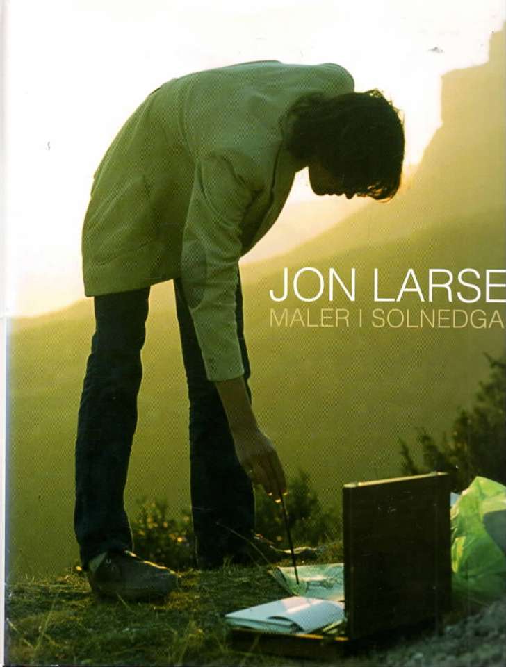 Maler i solnedgang – Jon Larsen