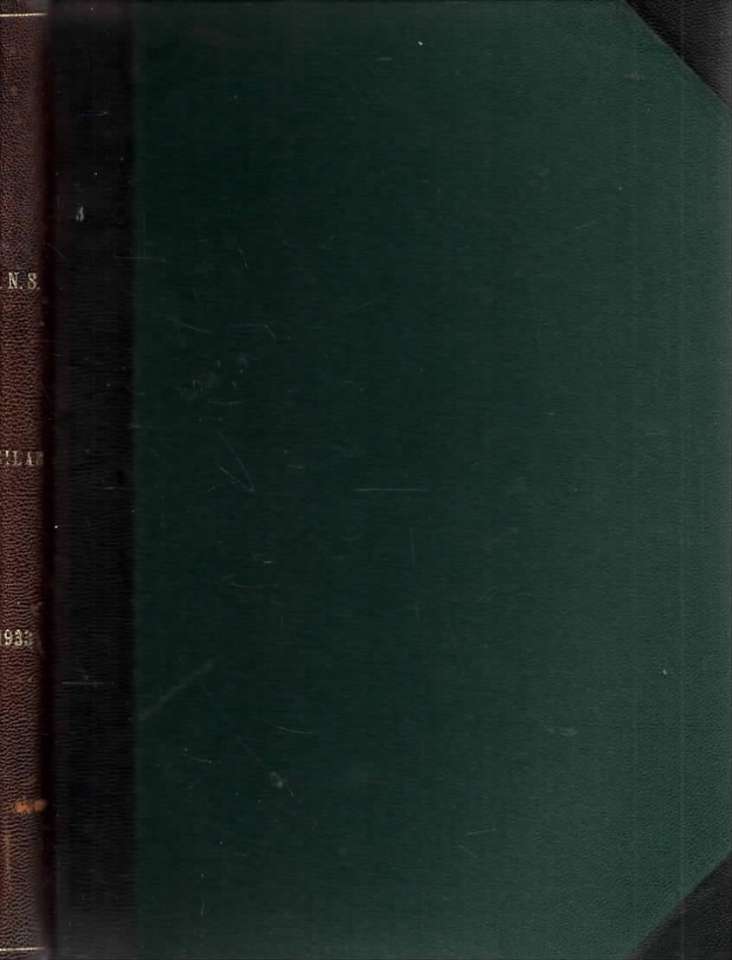 Seilas – organ for Kongelig Norsk Seilforening 1933