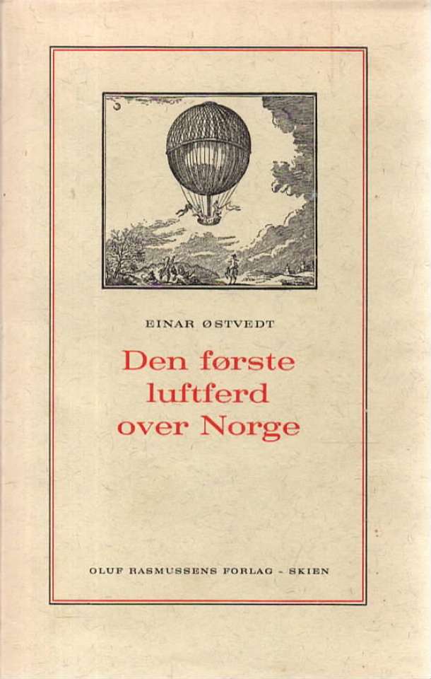Den første luftferd over Norge