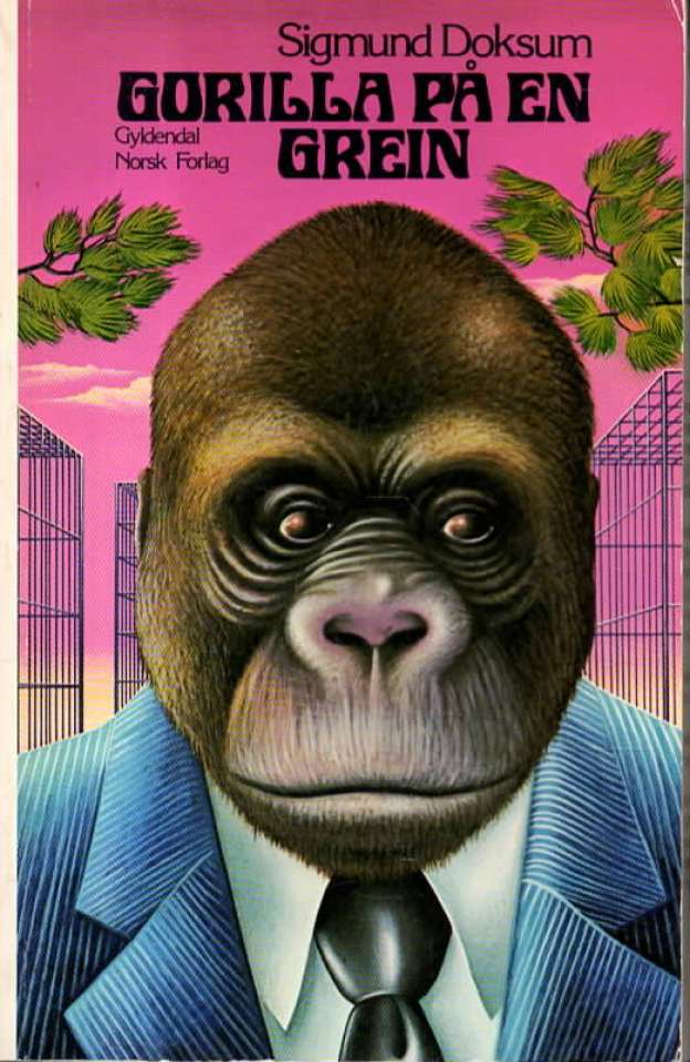 Gorillaen på en grein