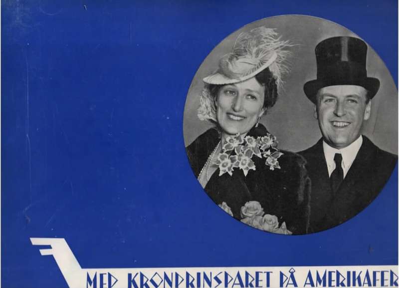 Med kronprinsparet på Amerikaferden