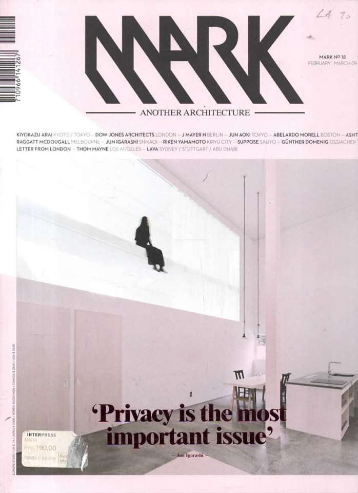 MARK – Another Architecture – Issue no. 18