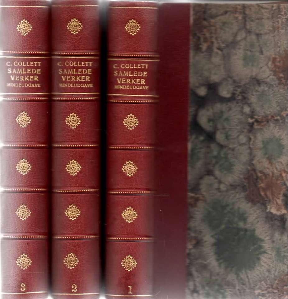 Camilla Collett – Samlede verker – Mindeutgave – Bind I-III
