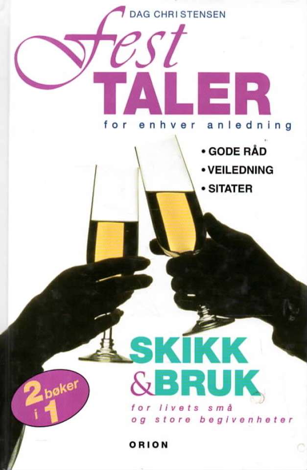 Festtaler for enhver anledning – Skikk & Bruk