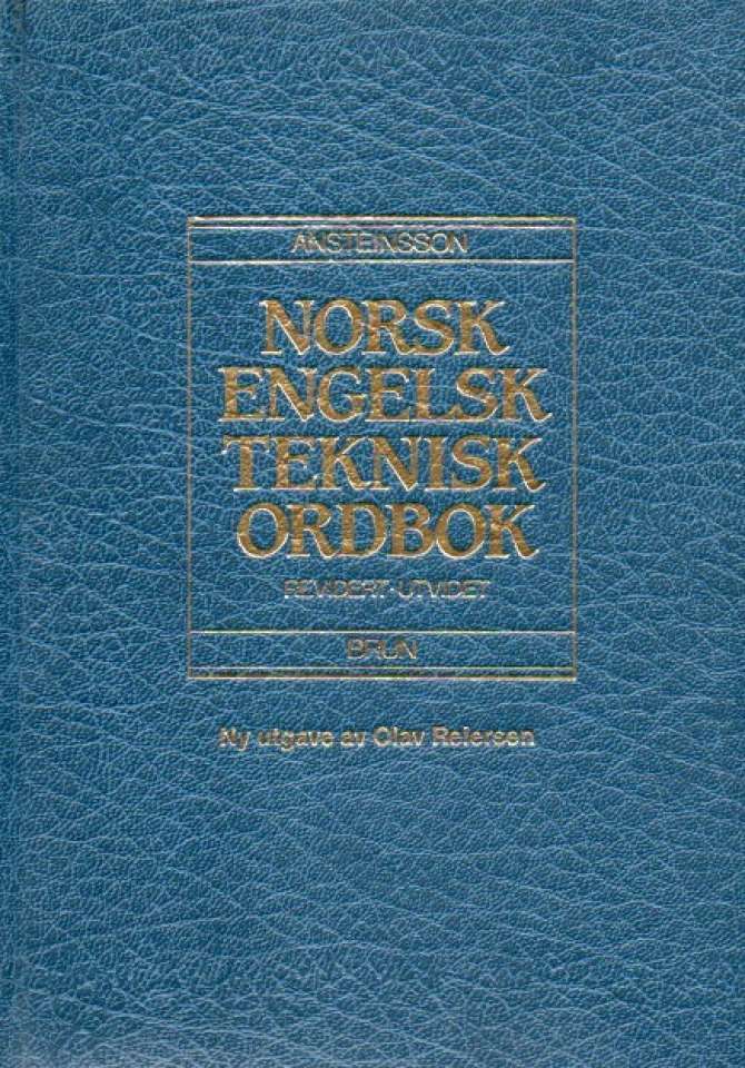 Norsk-Engelsk teknisk ordbok