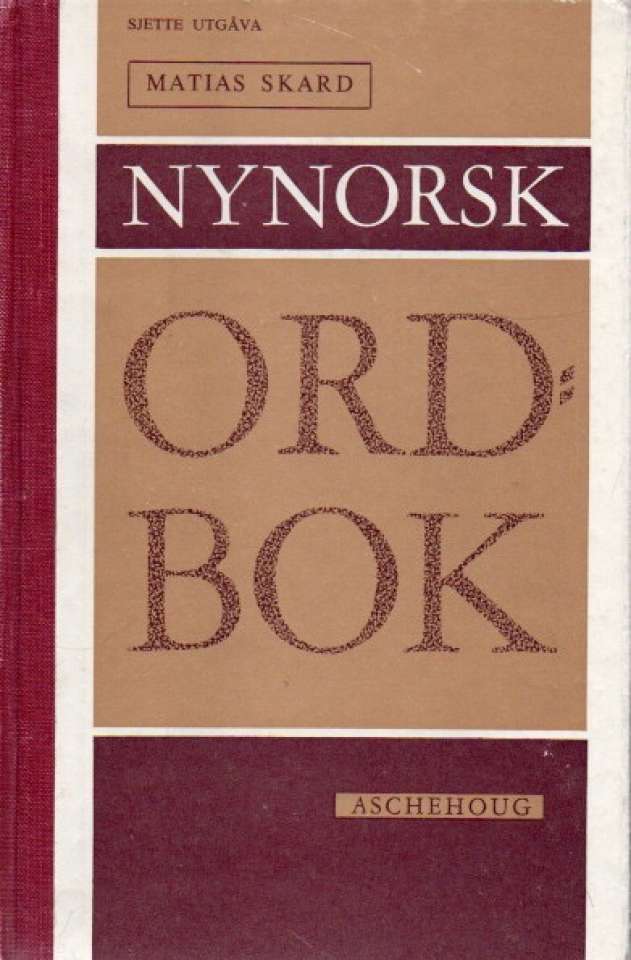 Nynorsk ordbok