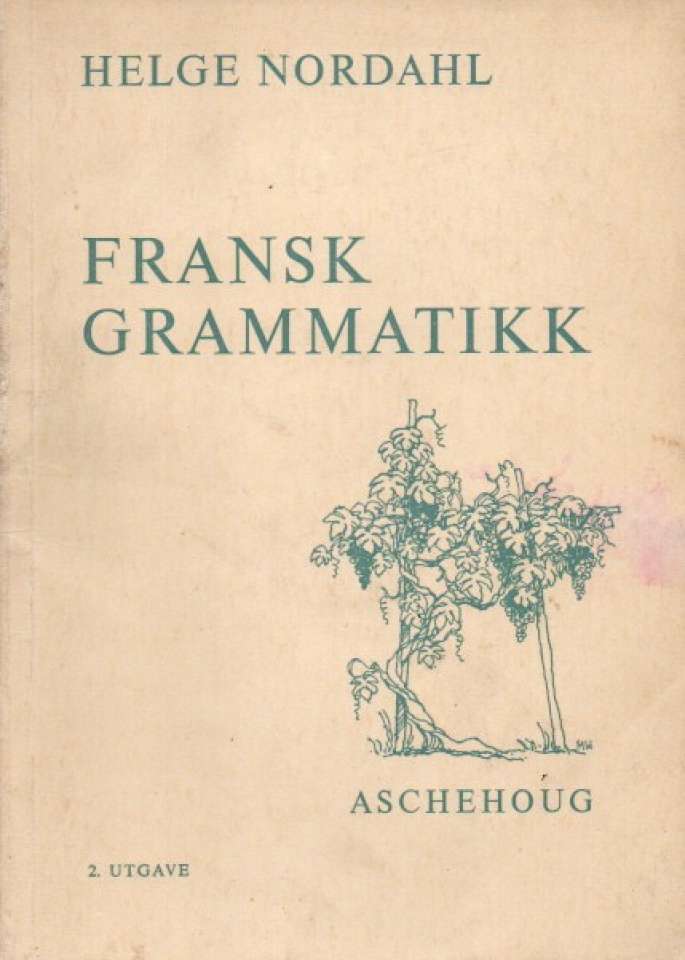 Fransk grammatikk