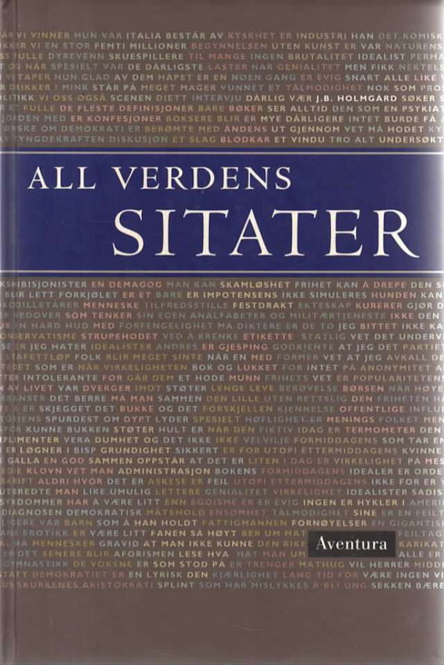 All verdens sitater