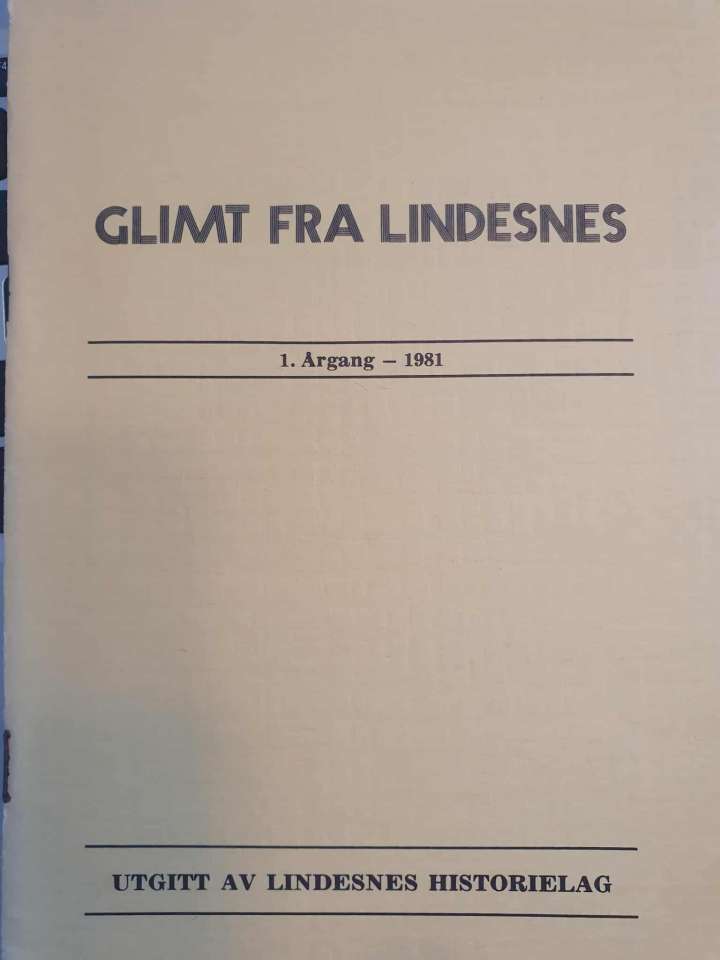 Glimt fra Lindesnes (1981)