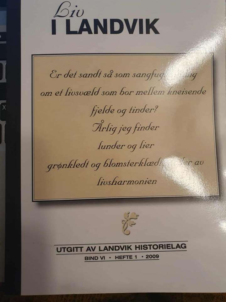 Liv i Landvik 2009