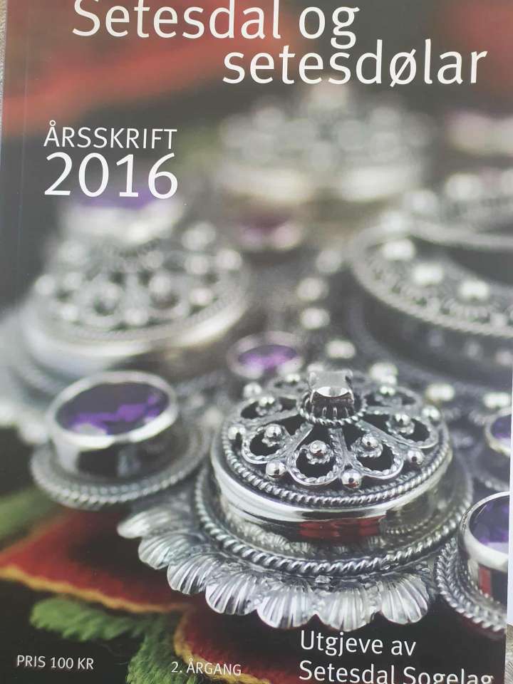 Setesdal og Setesdølar - Årsskrift 2016