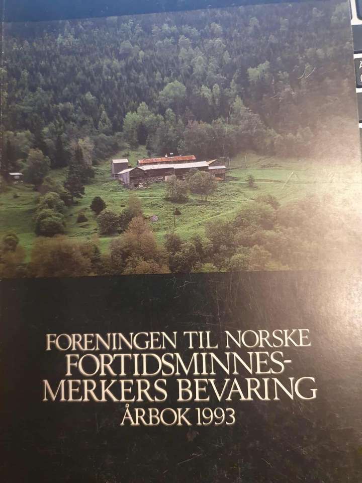 Fortidsminneforeningens årbok 1993