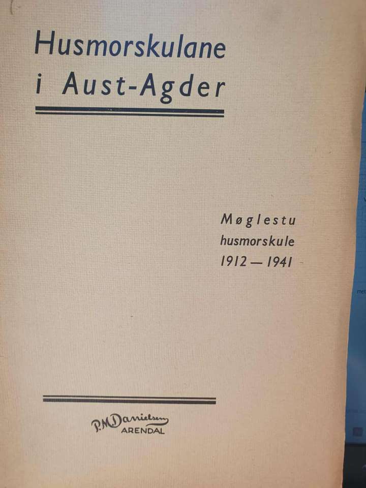 Husmorskulane i Aust-Agder