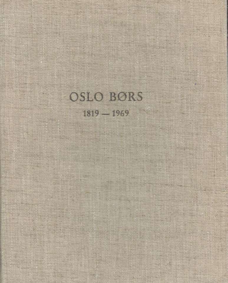 Oslo børs 1819 - 1969