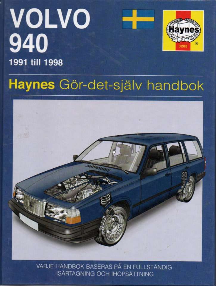 Volvo 940 1991 till 1998 – Haynes Gör-det-själv handbok