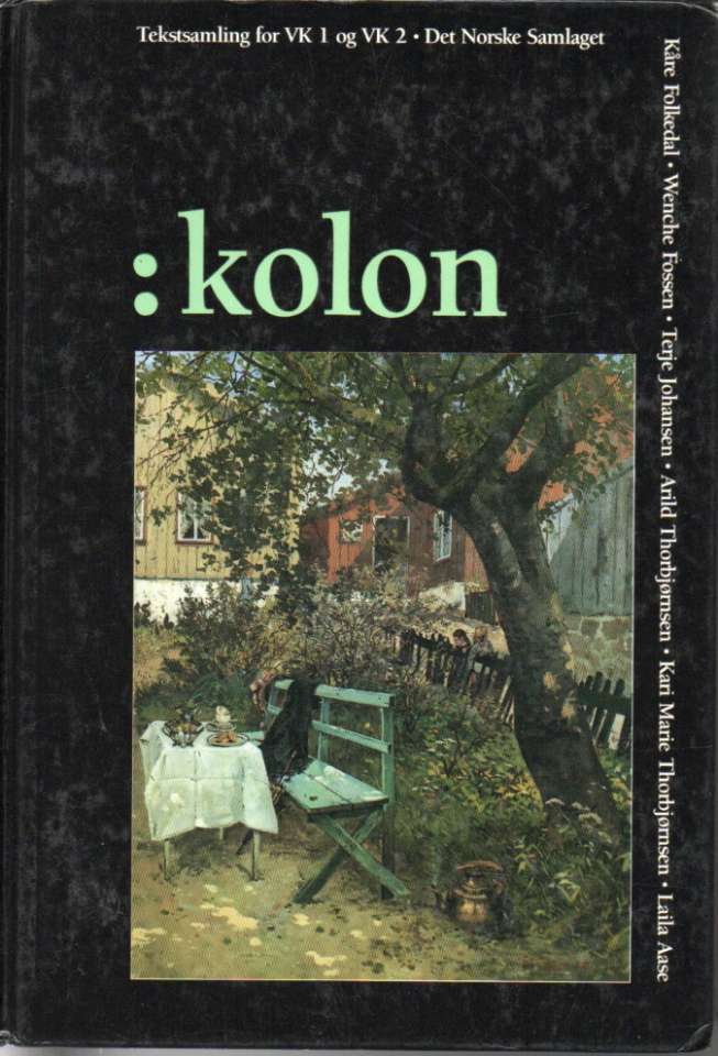 :Kolon Tekstsamling for VK 1 og VK 2