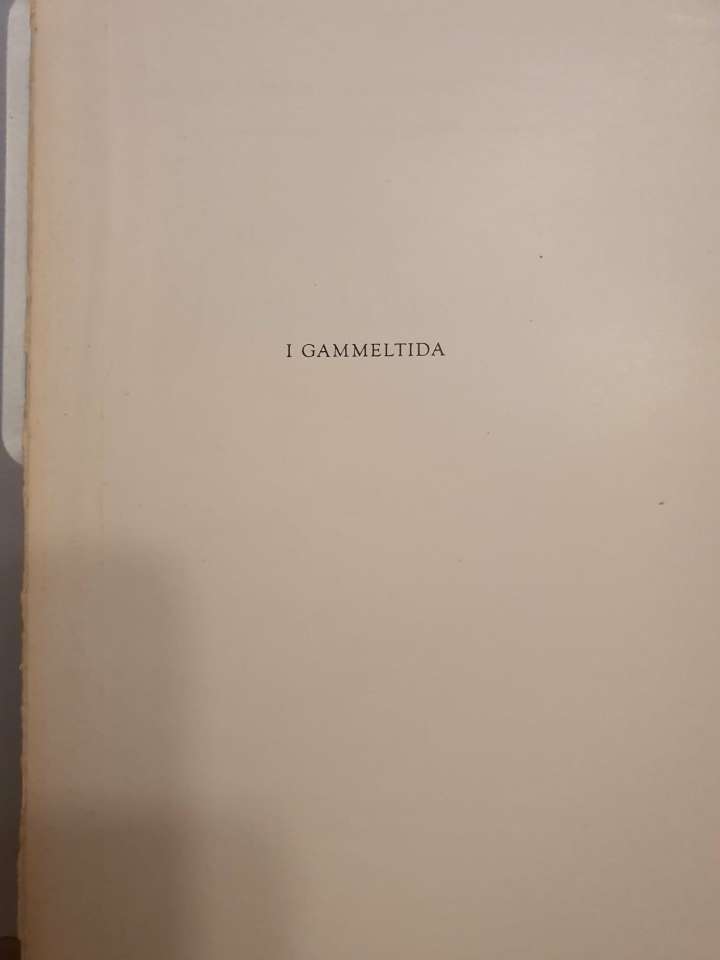 I gammeltida