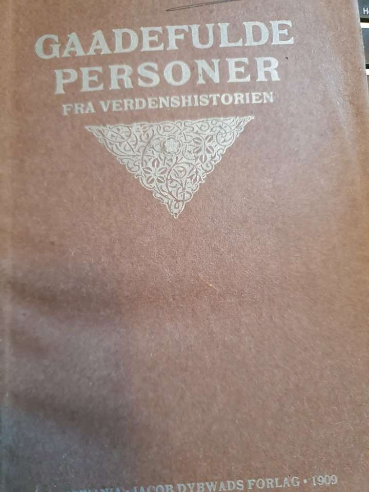 Gaadefulde personer fra verdenshistorien