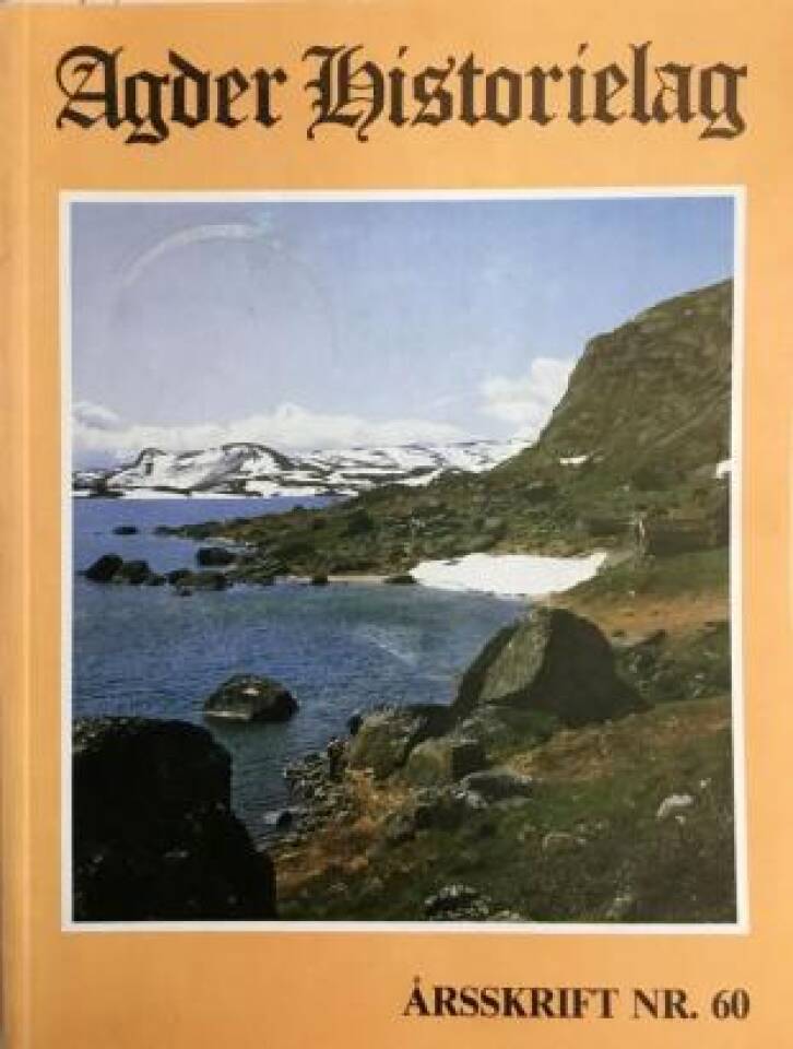 Agder Historielag 1984