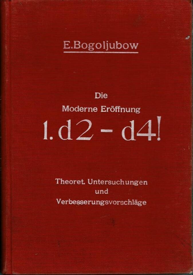 Die Morderne Eröffnumg 1. d2-d4!