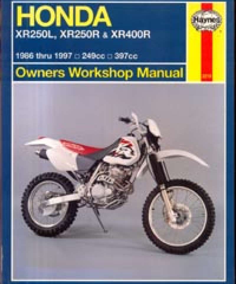 Honda XR250L, XR250R & XR400R