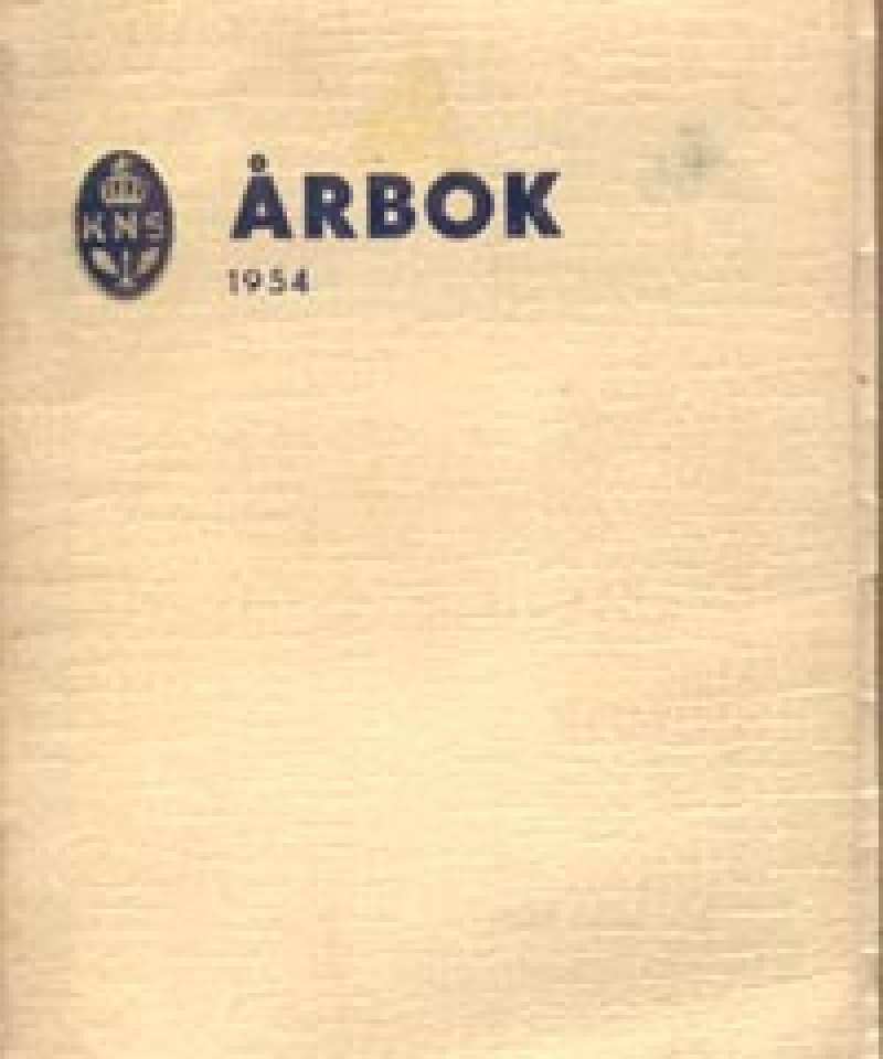 Kongelig Norsk Seilforenings årbok 1954