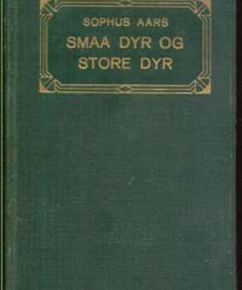 Smaa dyr og store dyr