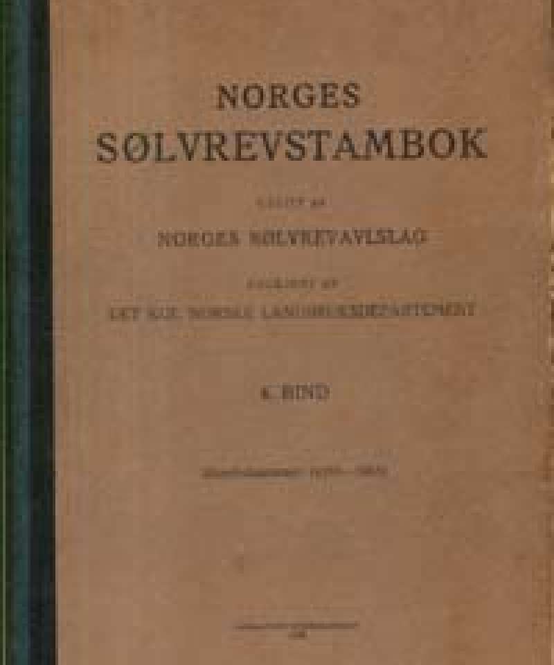 Norges Sølvrevstambok