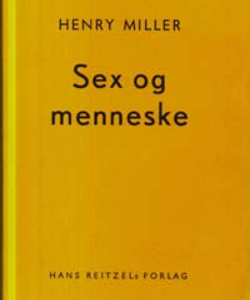 Sex og mennesket
