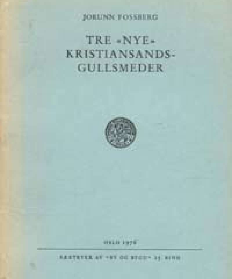 Tre Nye Kristiansandsgullsmeder
