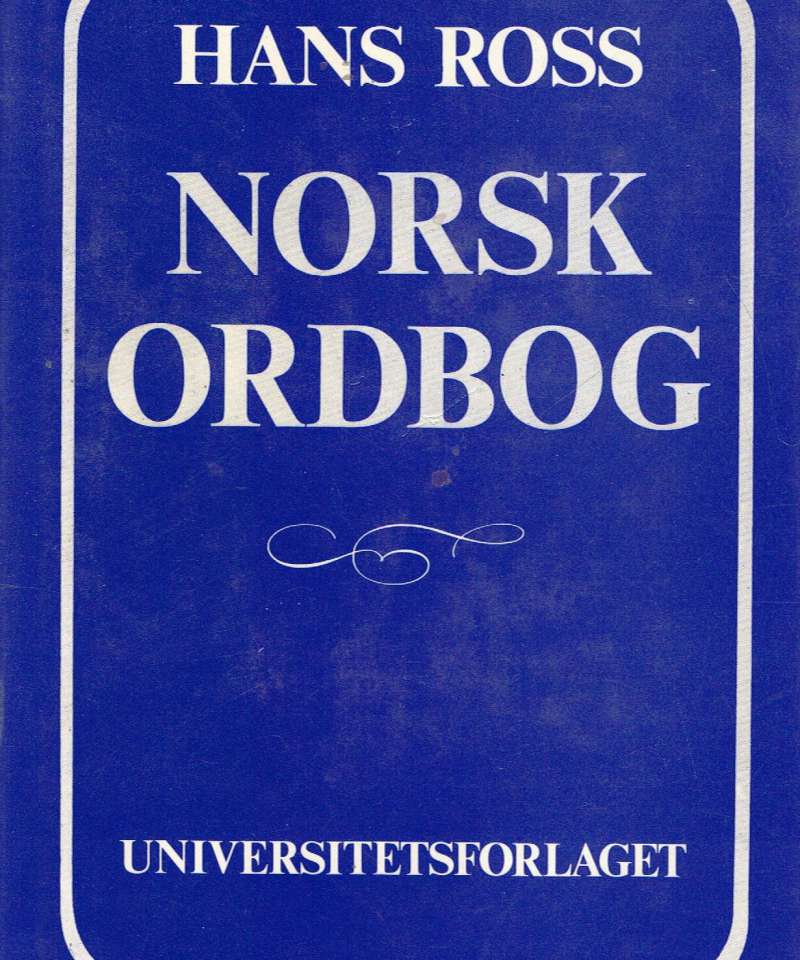 Norsk ordbog