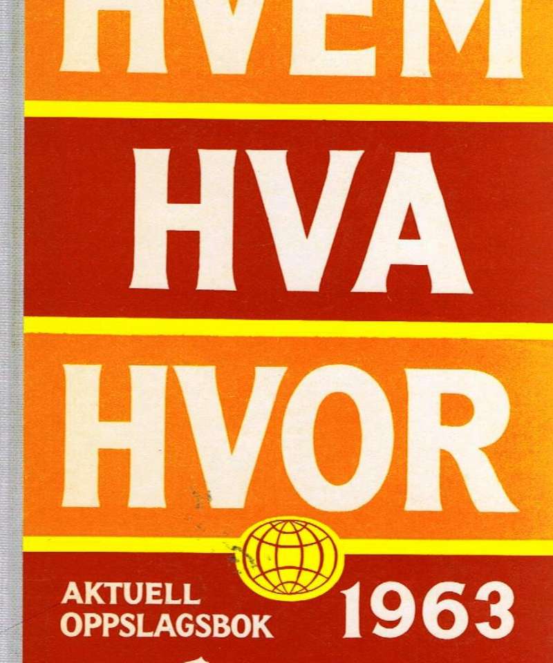 Hvem hva hvor 1963 