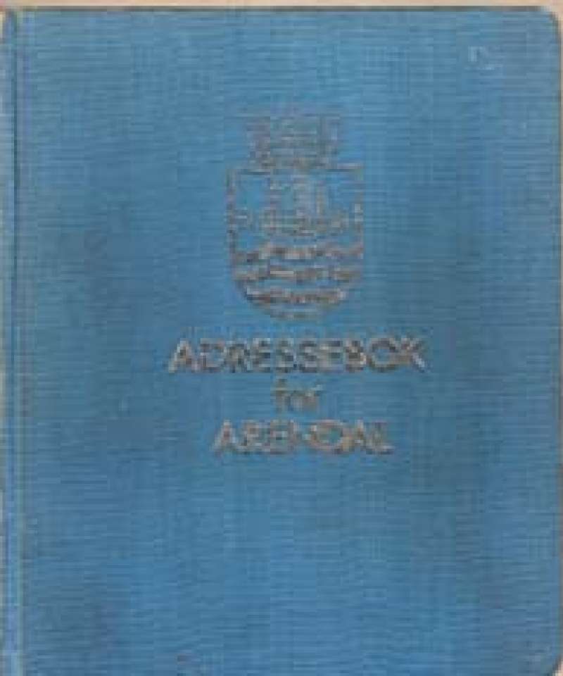 Adressebok for Arendal